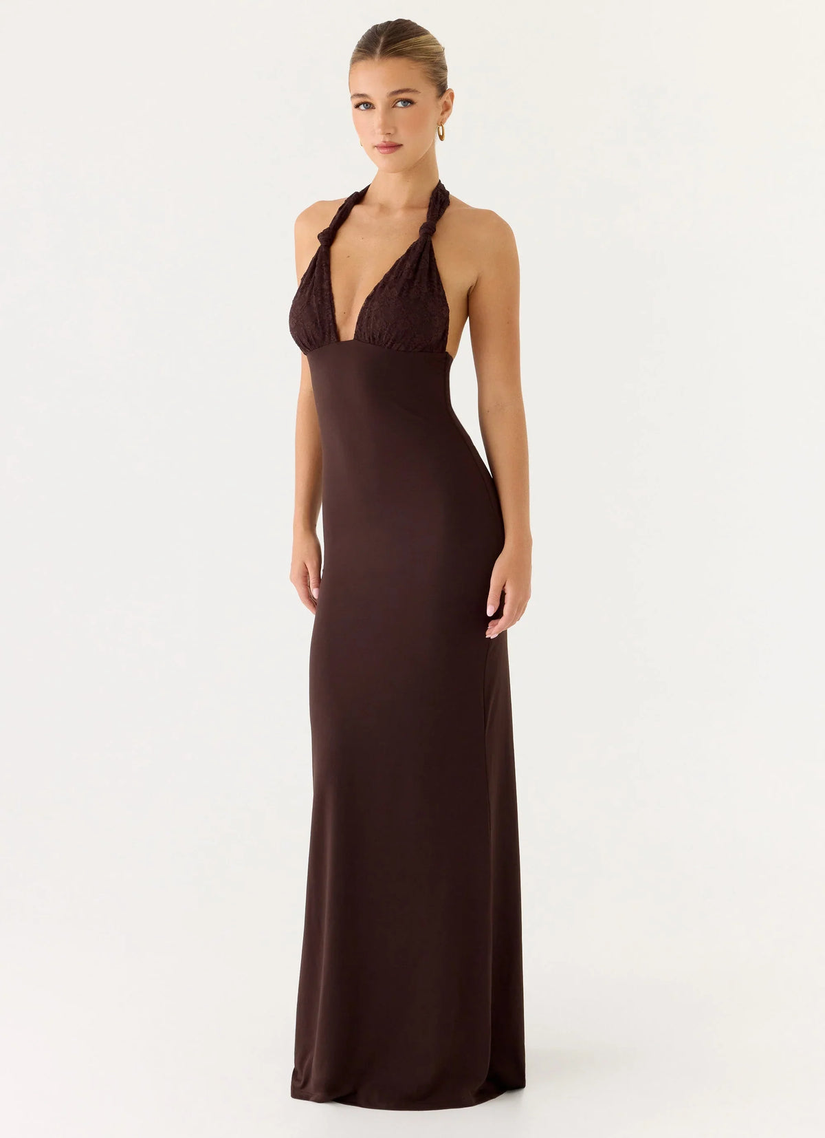 All I Need Maxi Dress Chocolate
