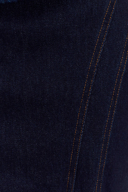 Alma Denim Maxi Skirt Indigo Blue