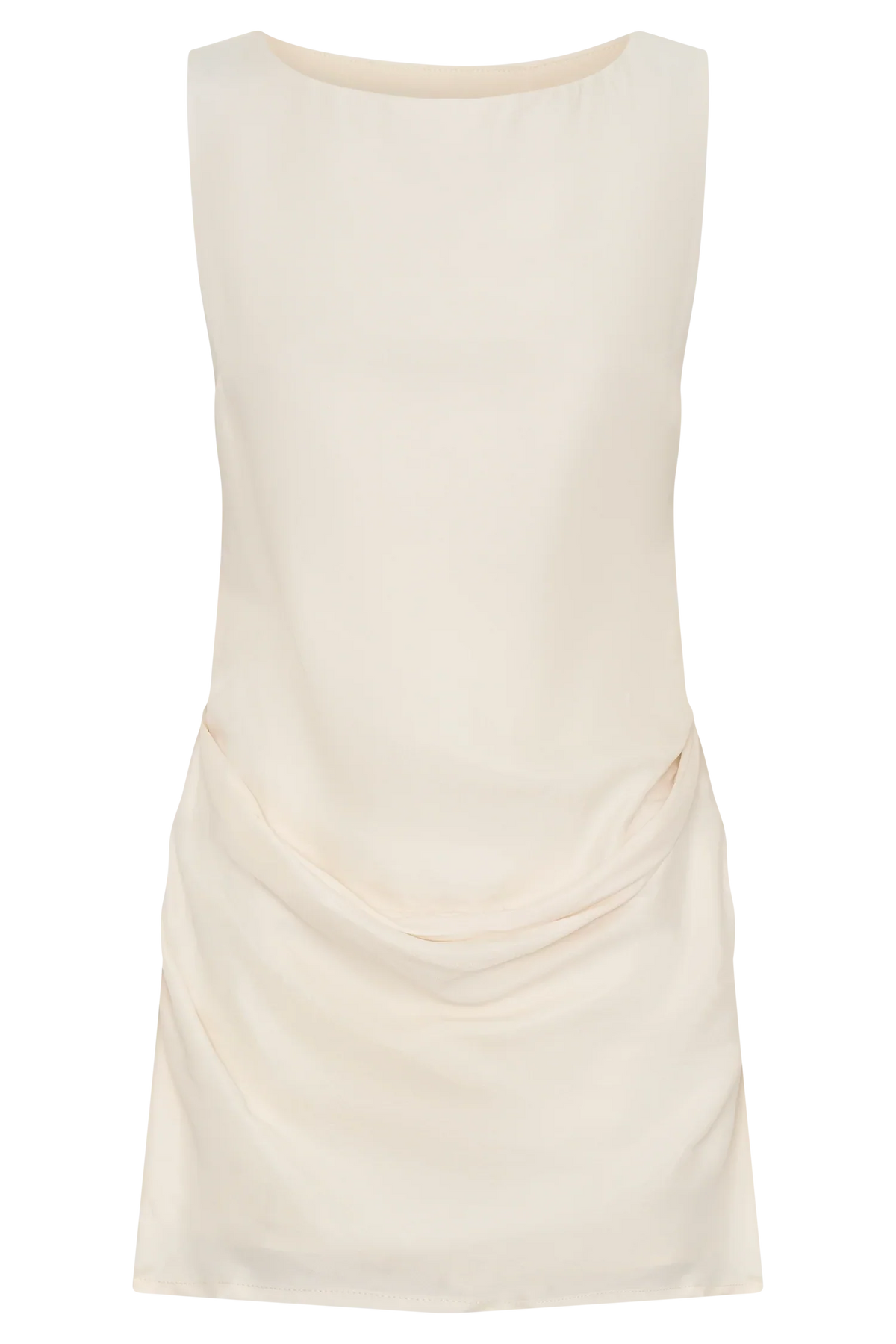 Bexley Draped Mini Dress Ivory