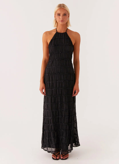 Aullie Maxi Dress Black