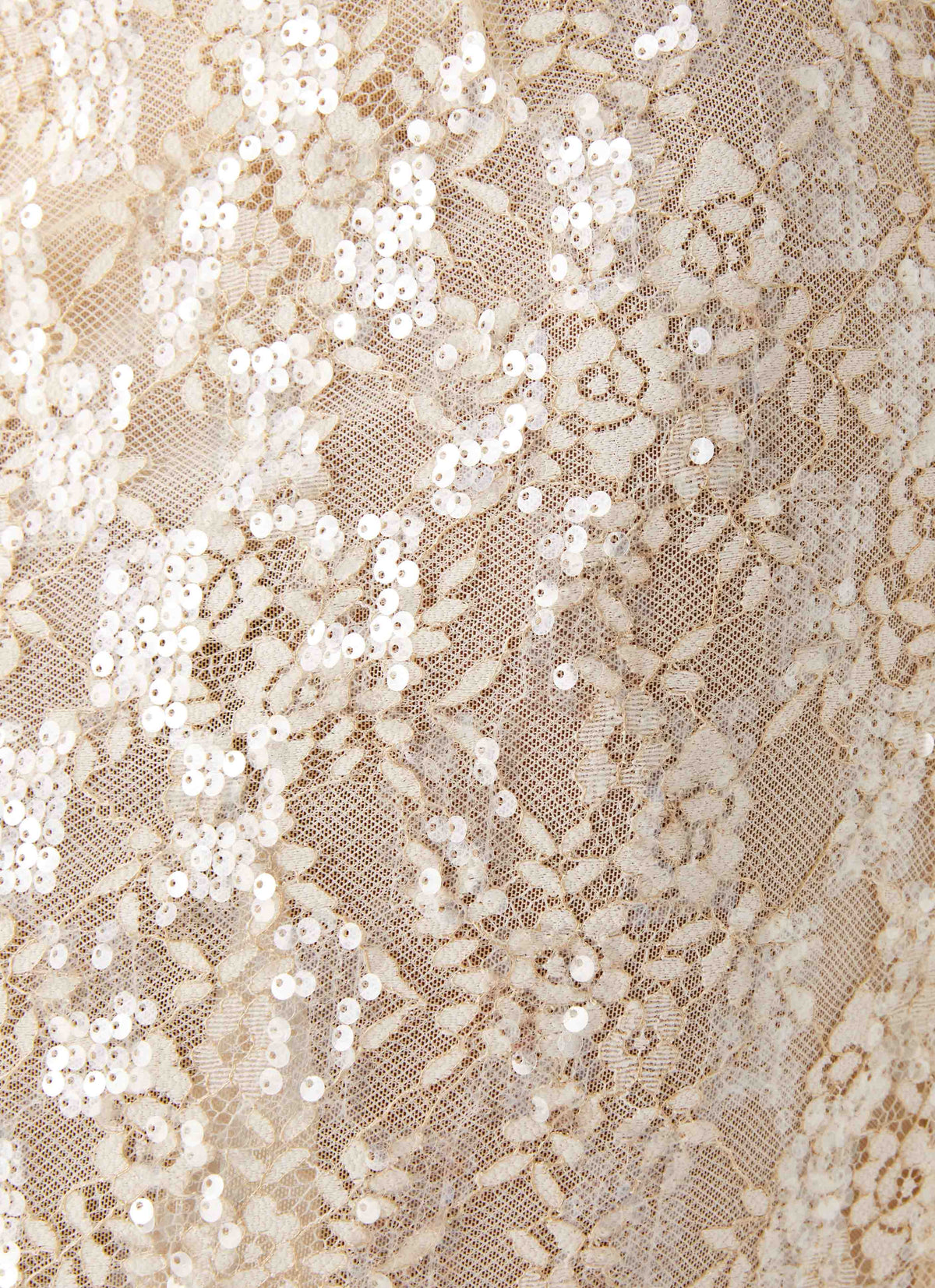 Bling It On Maxi Skirt Ivory