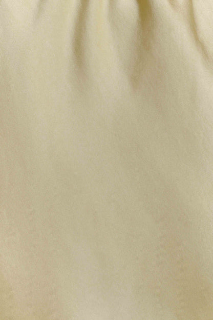 Bella Satin Halter Maxi Dress Lemon