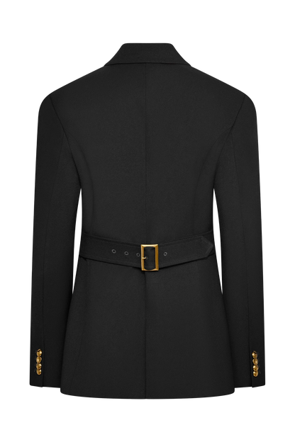 Bellamy Cinched Blazer Black