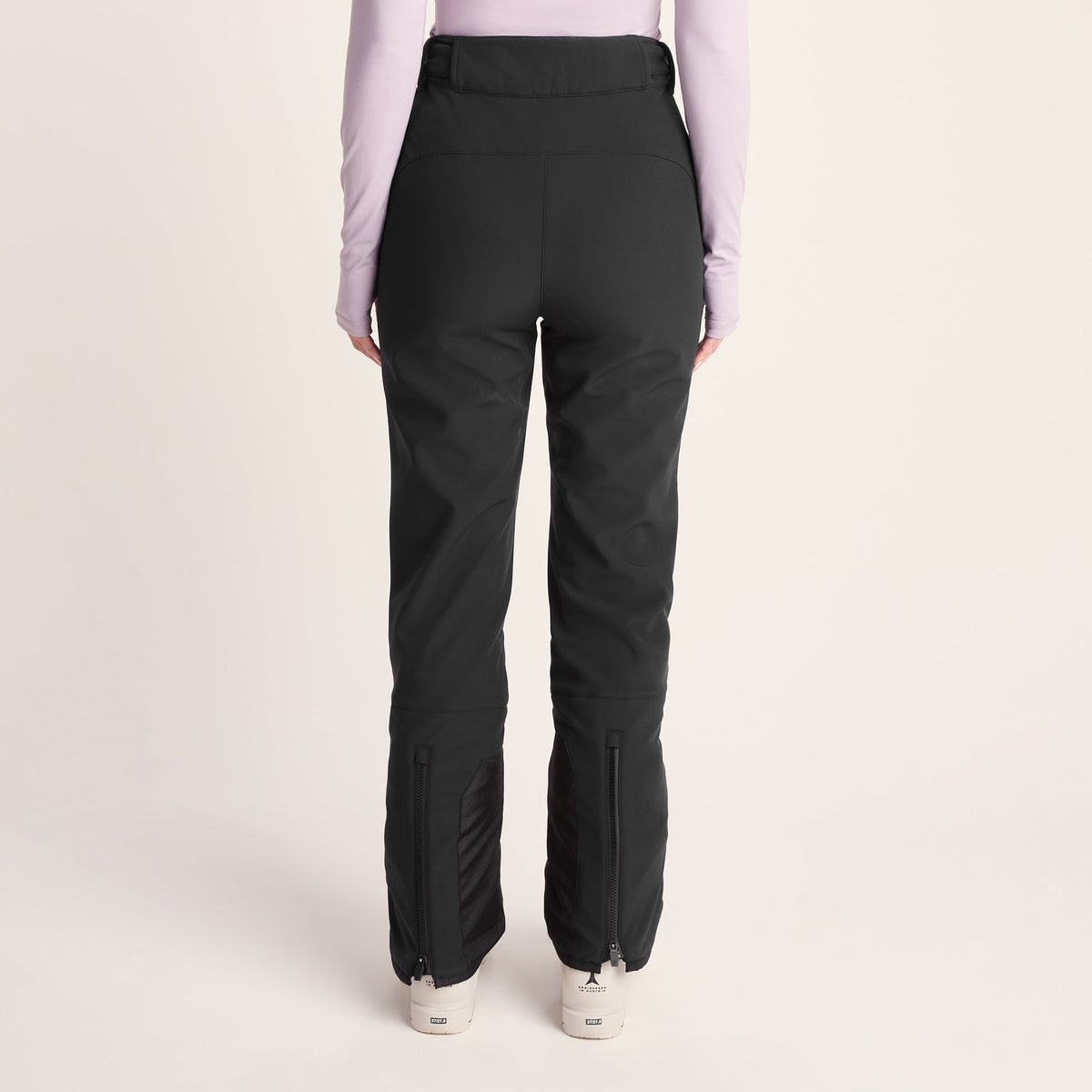 Annecy Womens Softshell Salopettes - Black