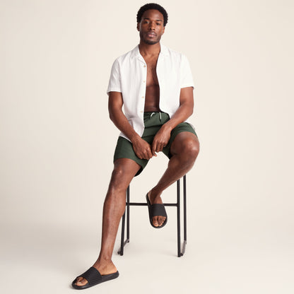 Aslan Mens Swimshorts - Forage Green