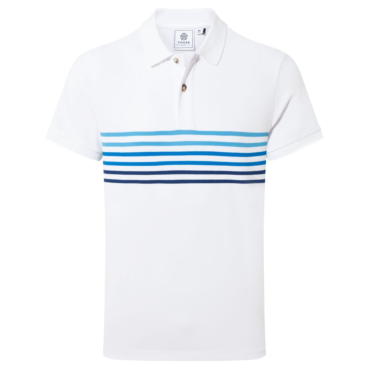 Bolton Mens Polo Shirt - Optic White