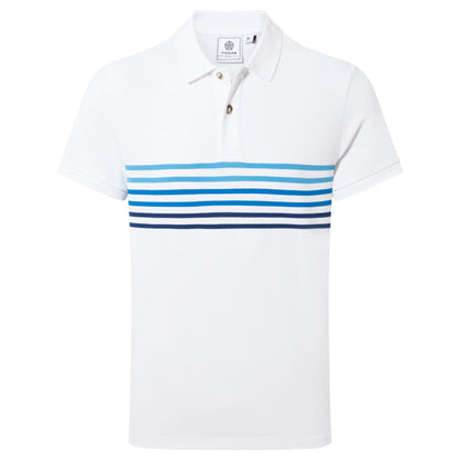 Bolton Mens Polo Shirt - Optic White