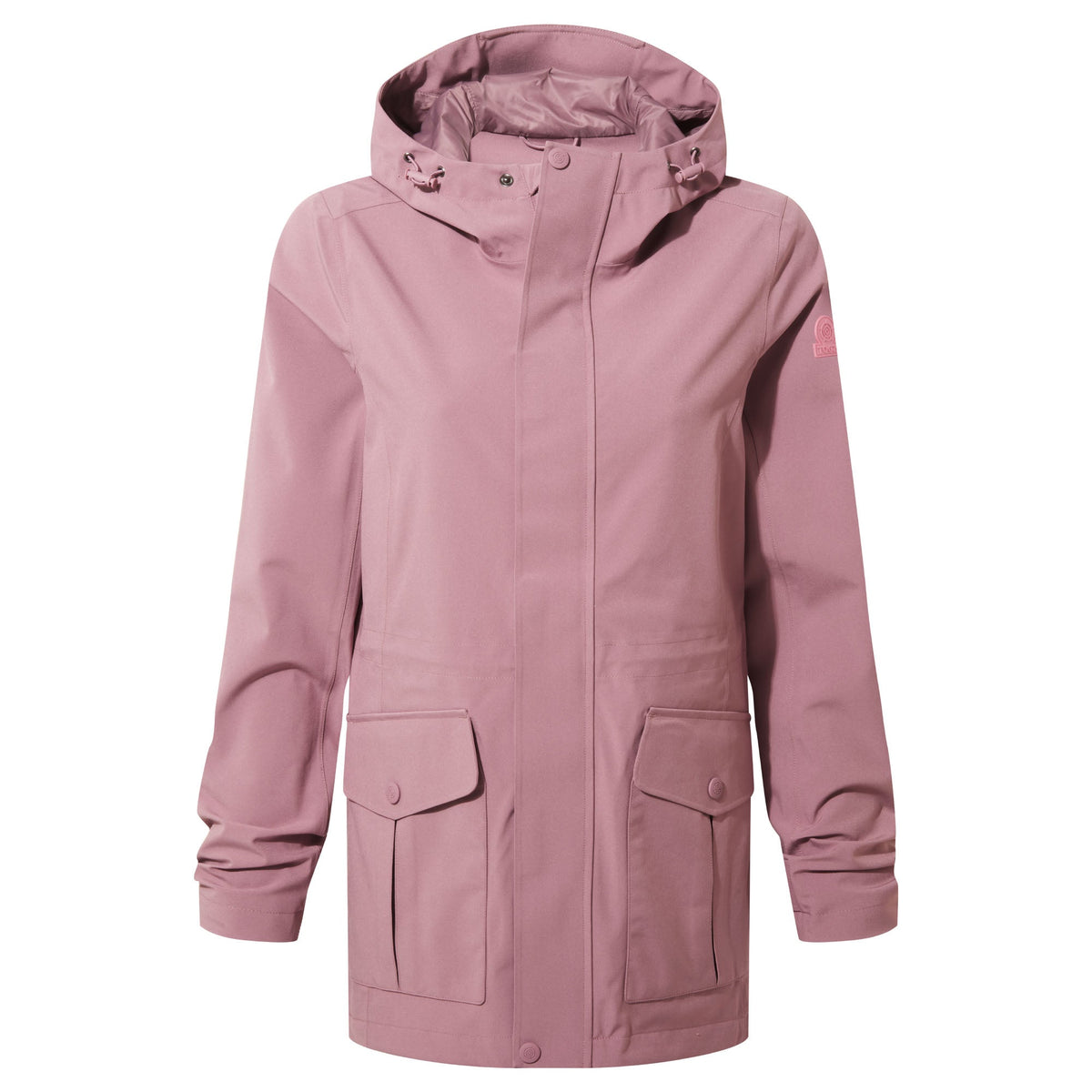 Burradon Womens Waterproof Jacket - Mauve