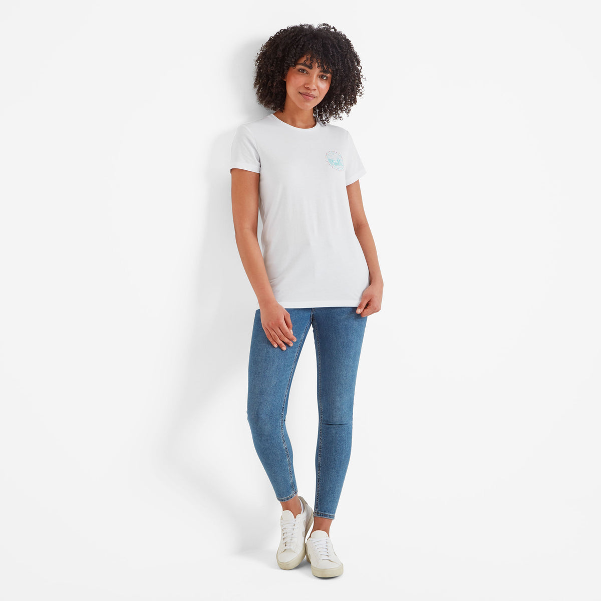 Capital Womens T-Shirt - Optic White