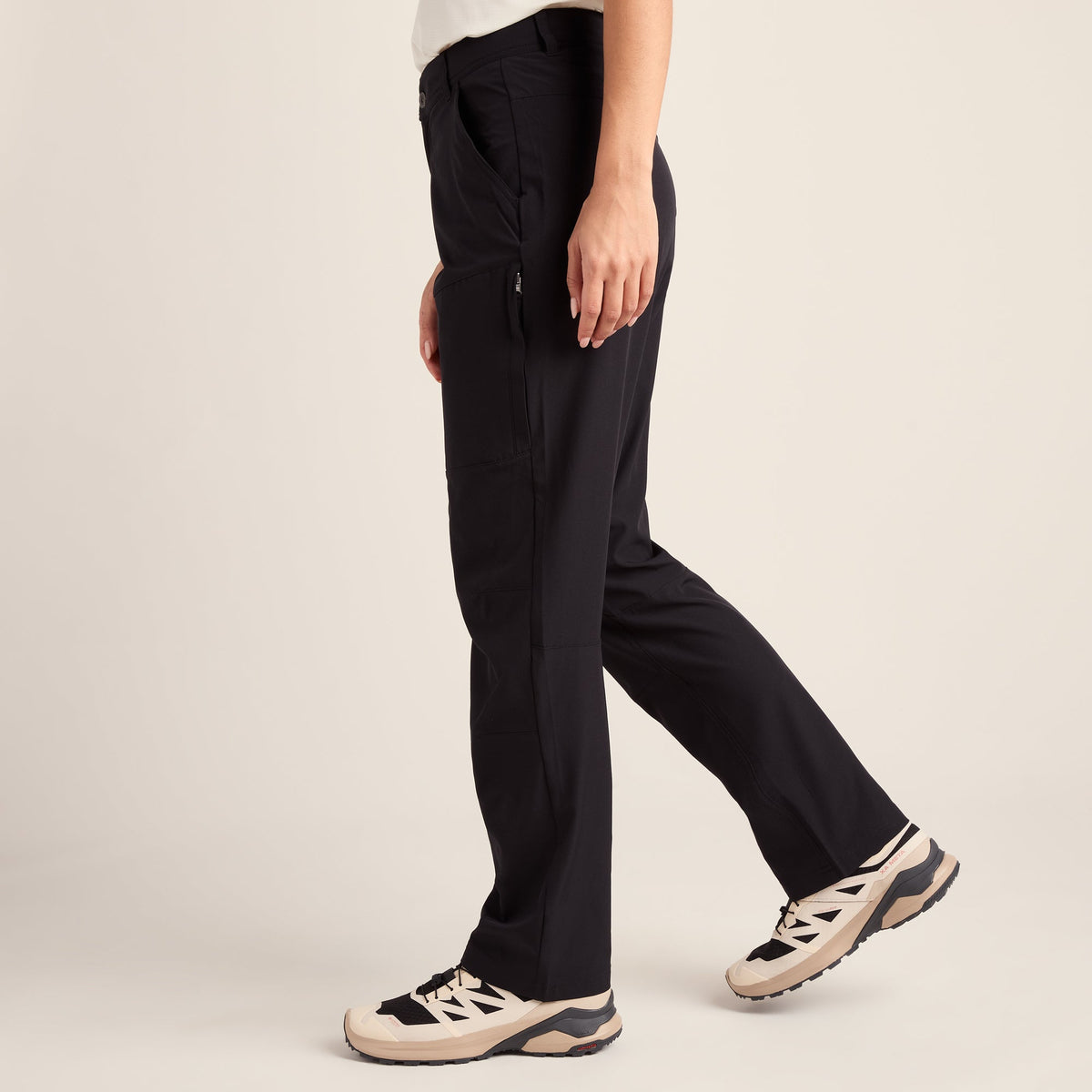 Denver Womens Walking Trousers Long - Black