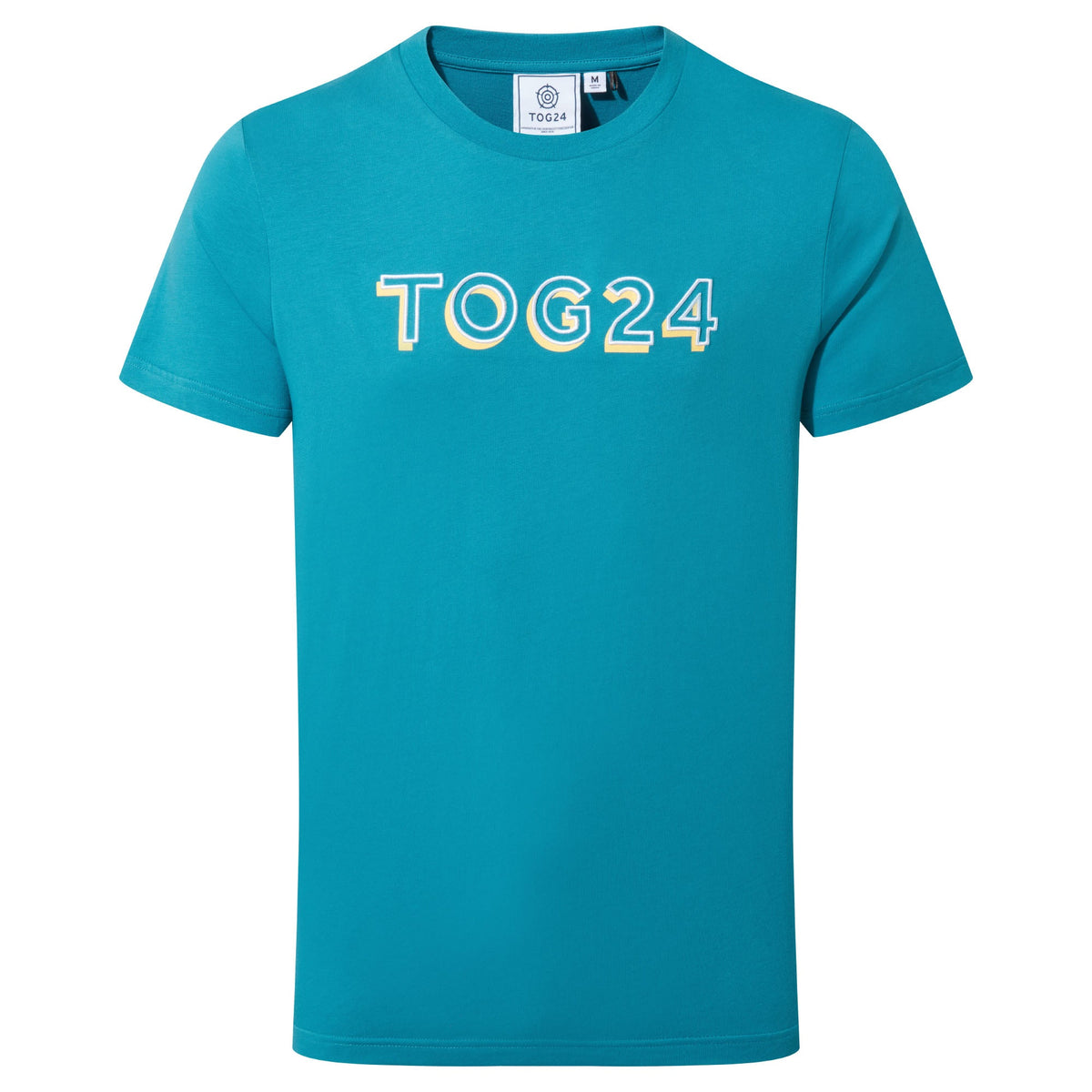 Foran Mens 100% Cotton Supersoft T-Shirt - Mosaic Blue