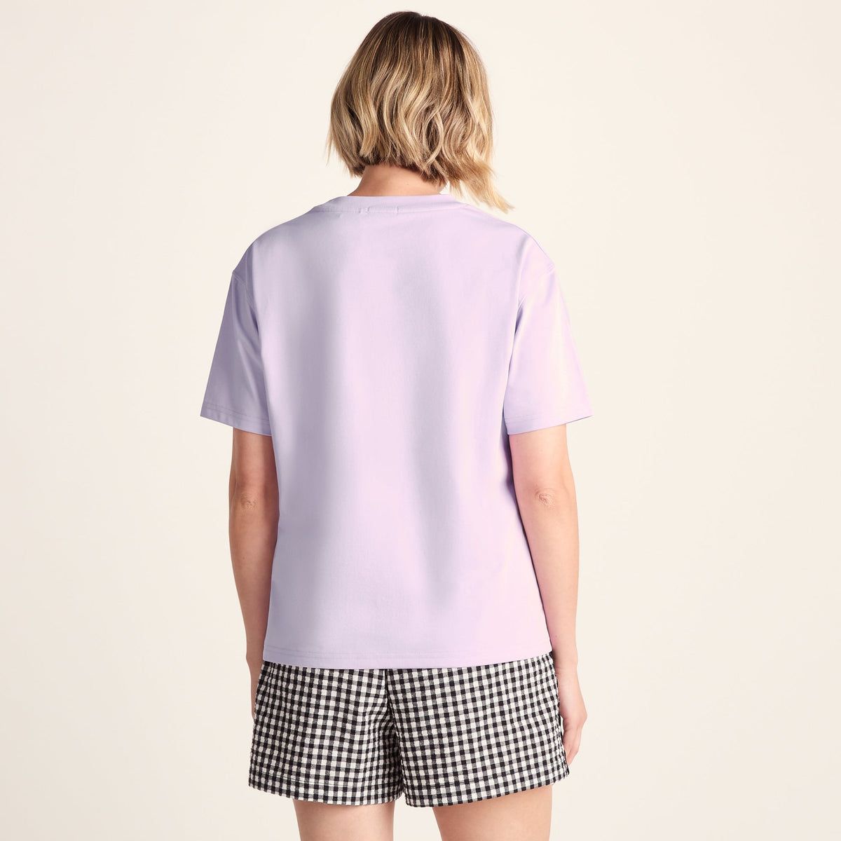 Limon Womens Supersoft Relaxed Fit T-Shirt - Lilac Blossom