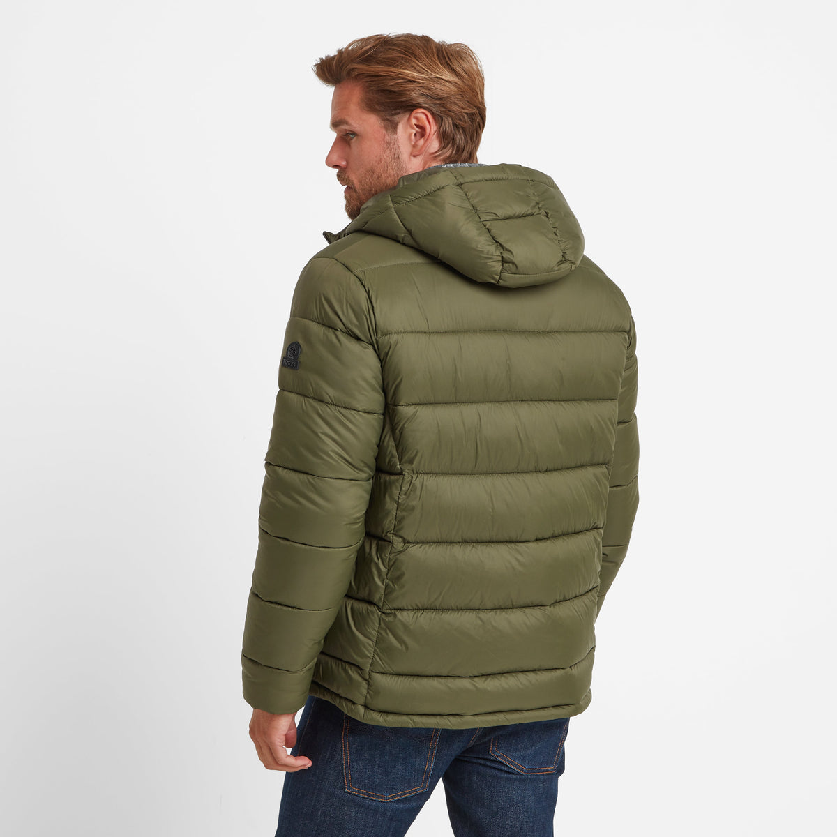Maloney Mens Wind Resistant Insulated Jacket - Khaki