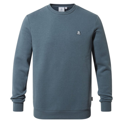 Mellor Mens Supersoft Cotton Rich Sweat - Arctic Blue