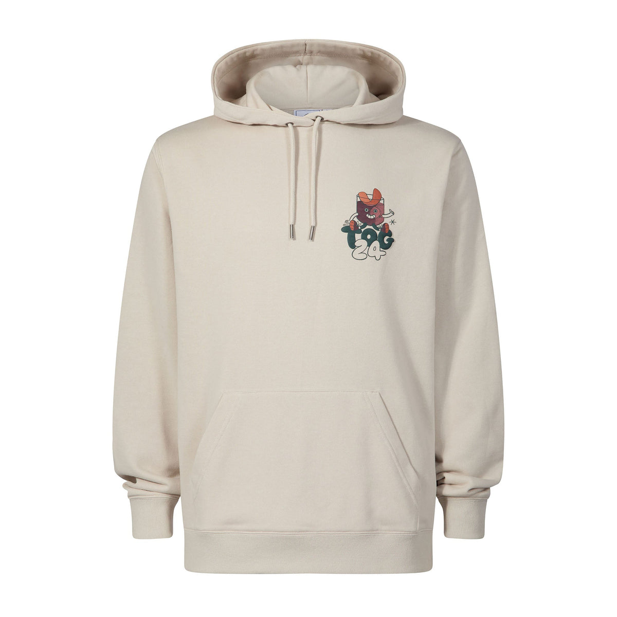 Riverton Mens Relaxed Fit Supersoft Hattie Clark Hoody - Warm Cloud
