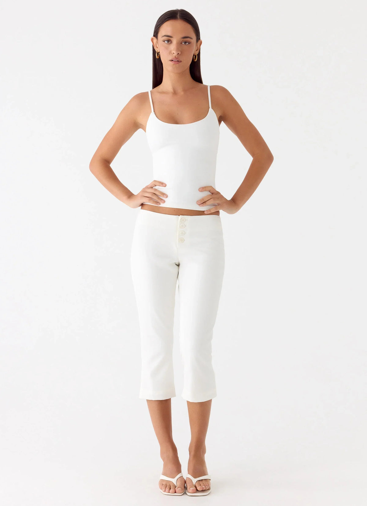 Andrea Pants - White
