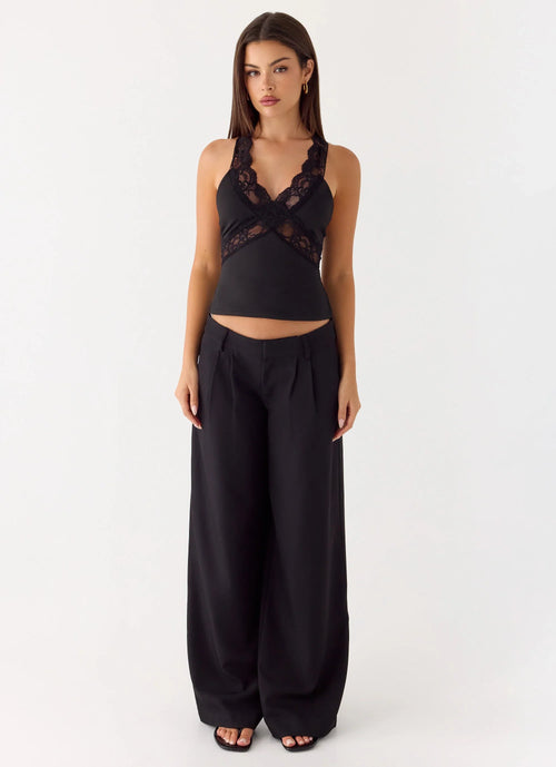 Calandra Top Black