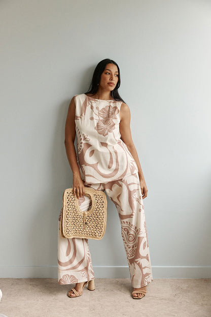 Emani Top - Paisley Sunset