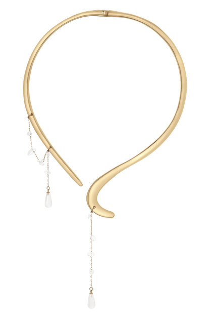 Azura Teardrop Necklace Gold