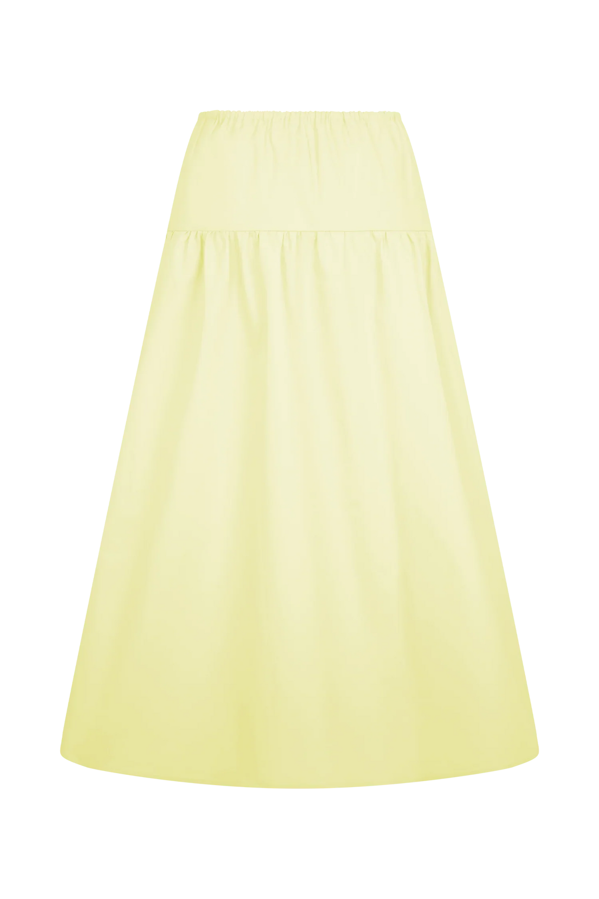 Amirah Midi Skirt Lemon