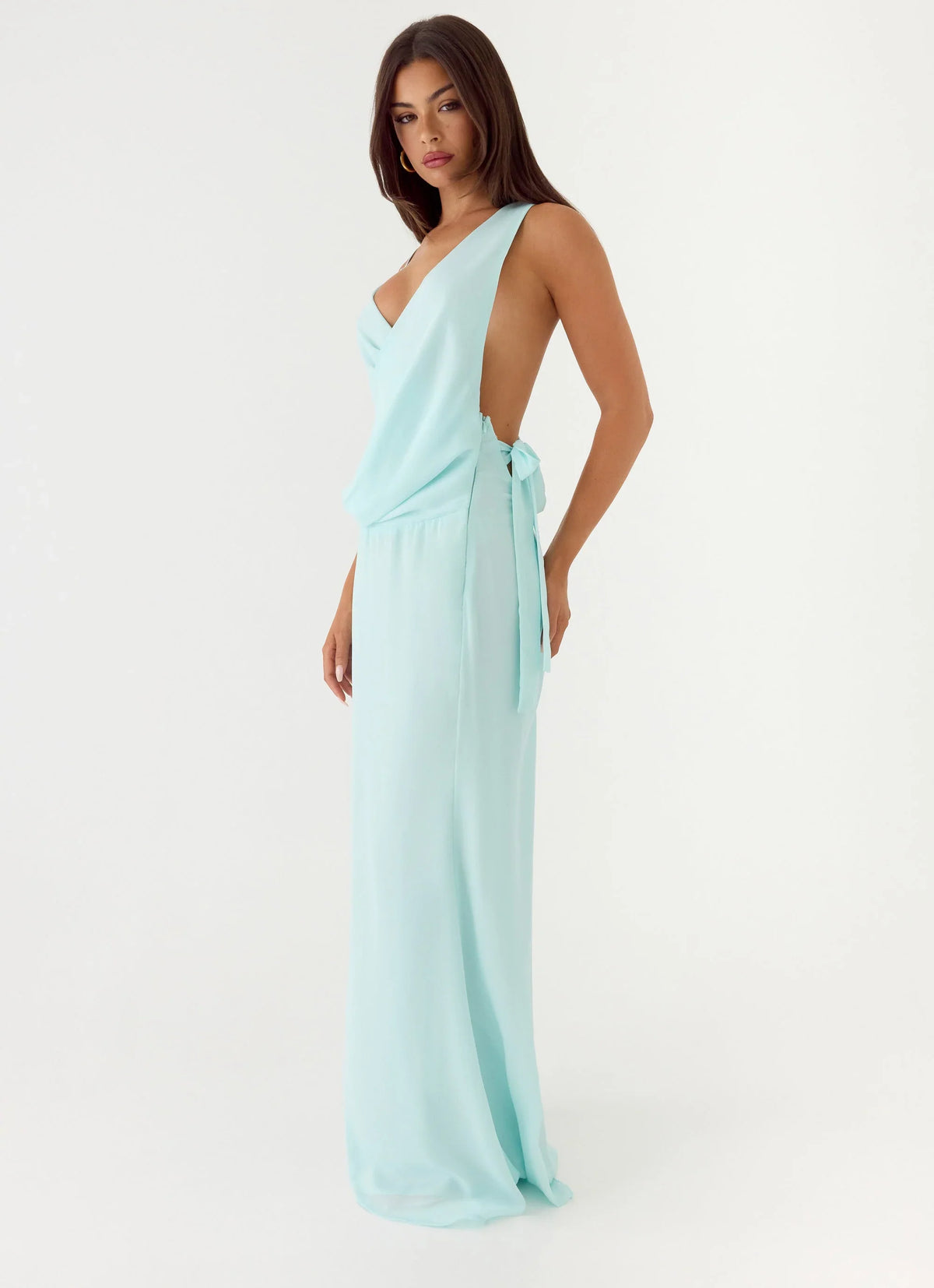 Analia Maxi Dress Aqua