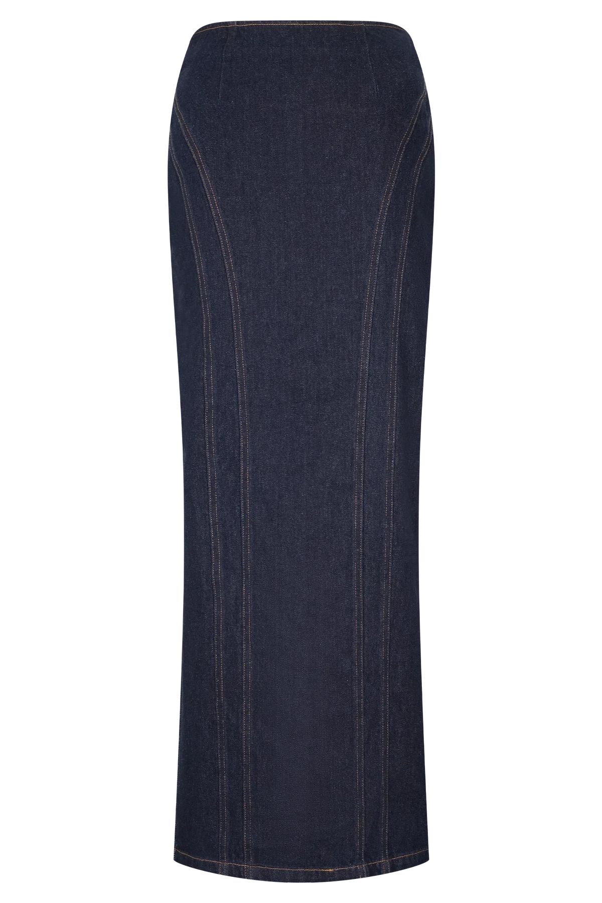 Alma Denim Maxi Skirt Indigo Blue