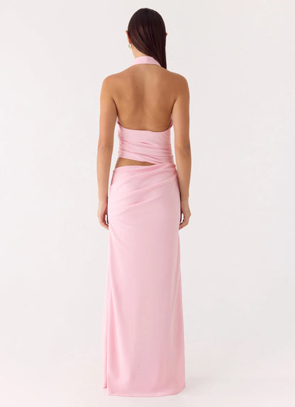Almost Love Maxi Dress Pink
