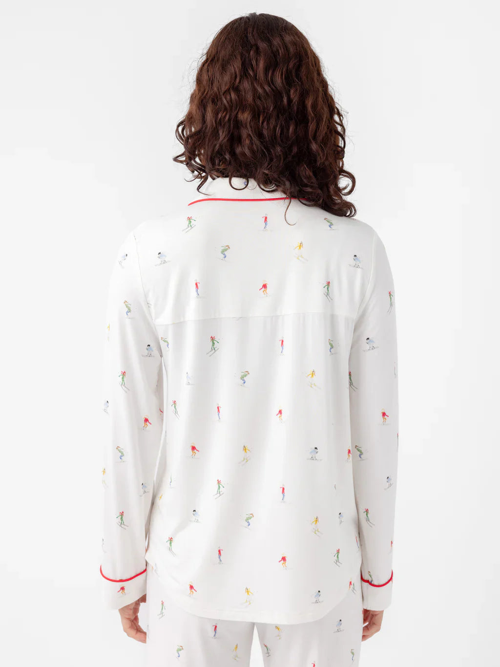 Cozy Earth Stretch Knit Long Sleeve Bamboo PJ Top