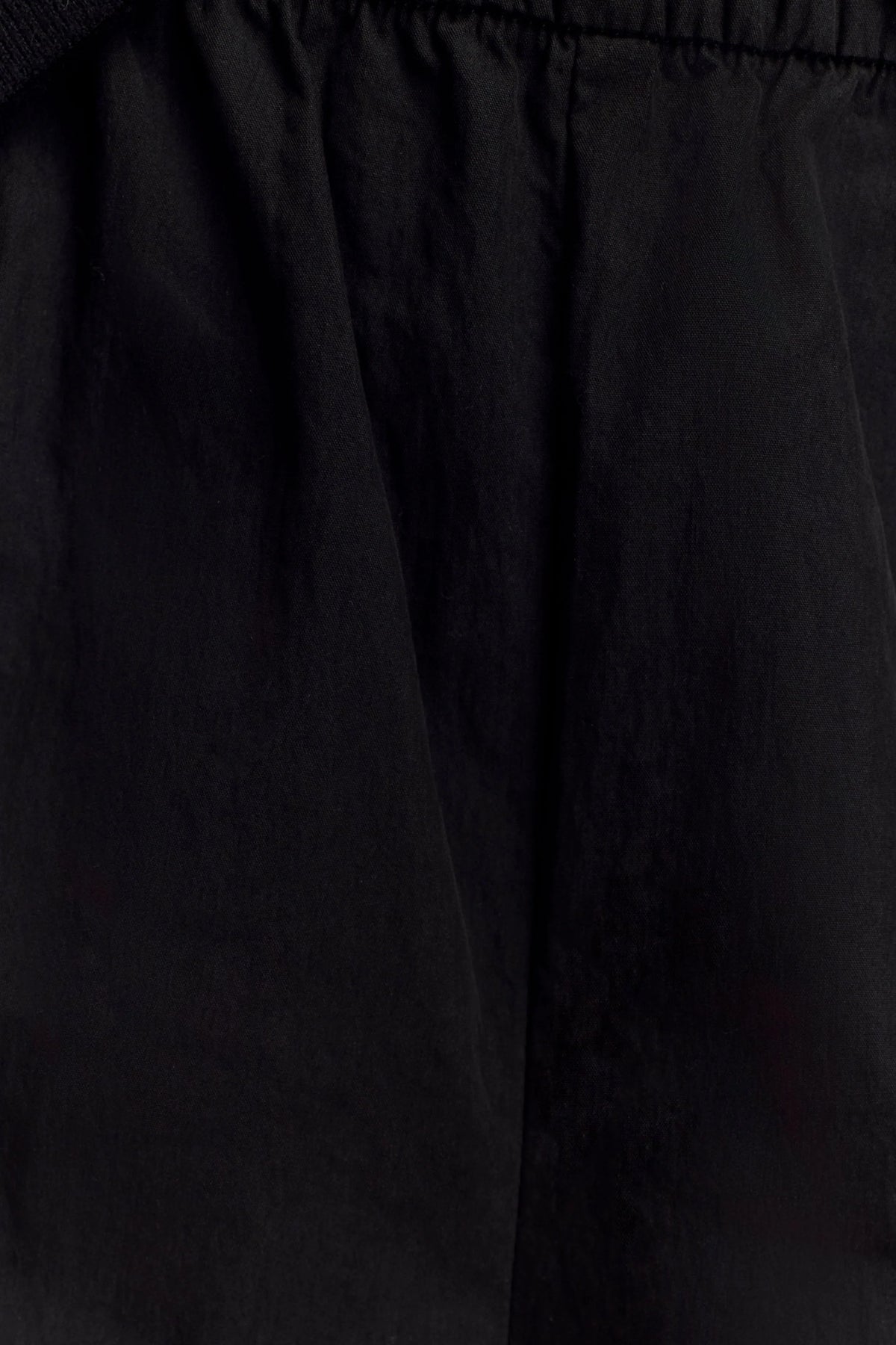 Campbell Cotton Wide Leg Pants Black