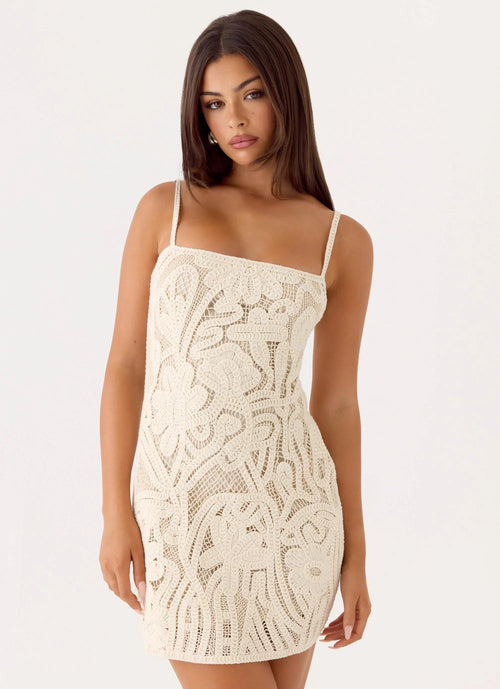 Arienna Mini Dress Ivory
