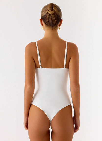 Anda Bodysuit White