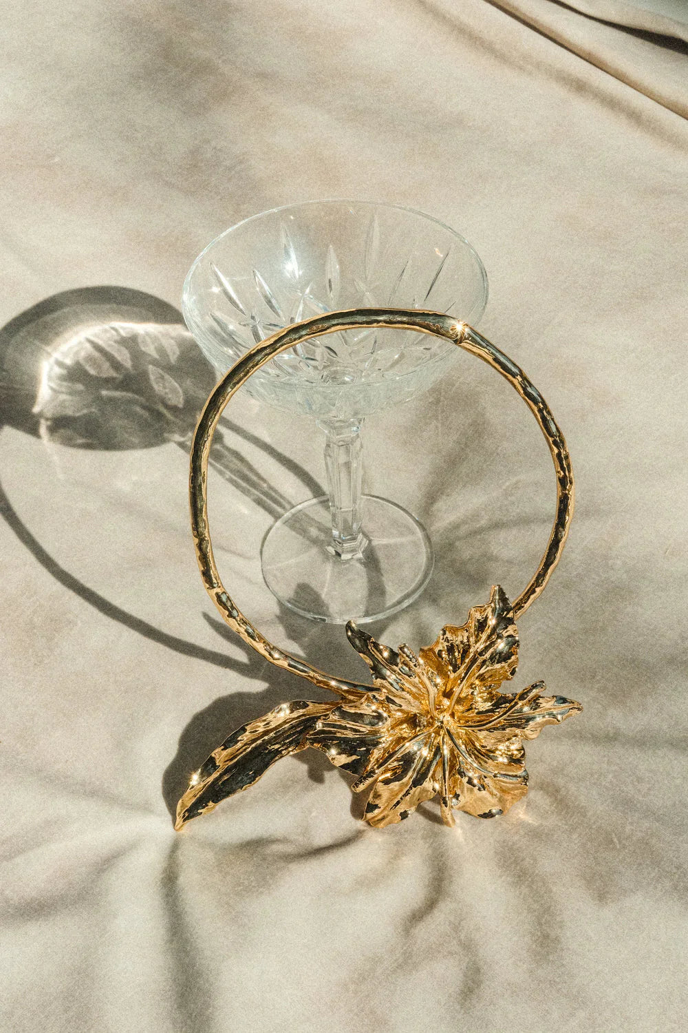 Allona Floral Choker Gold