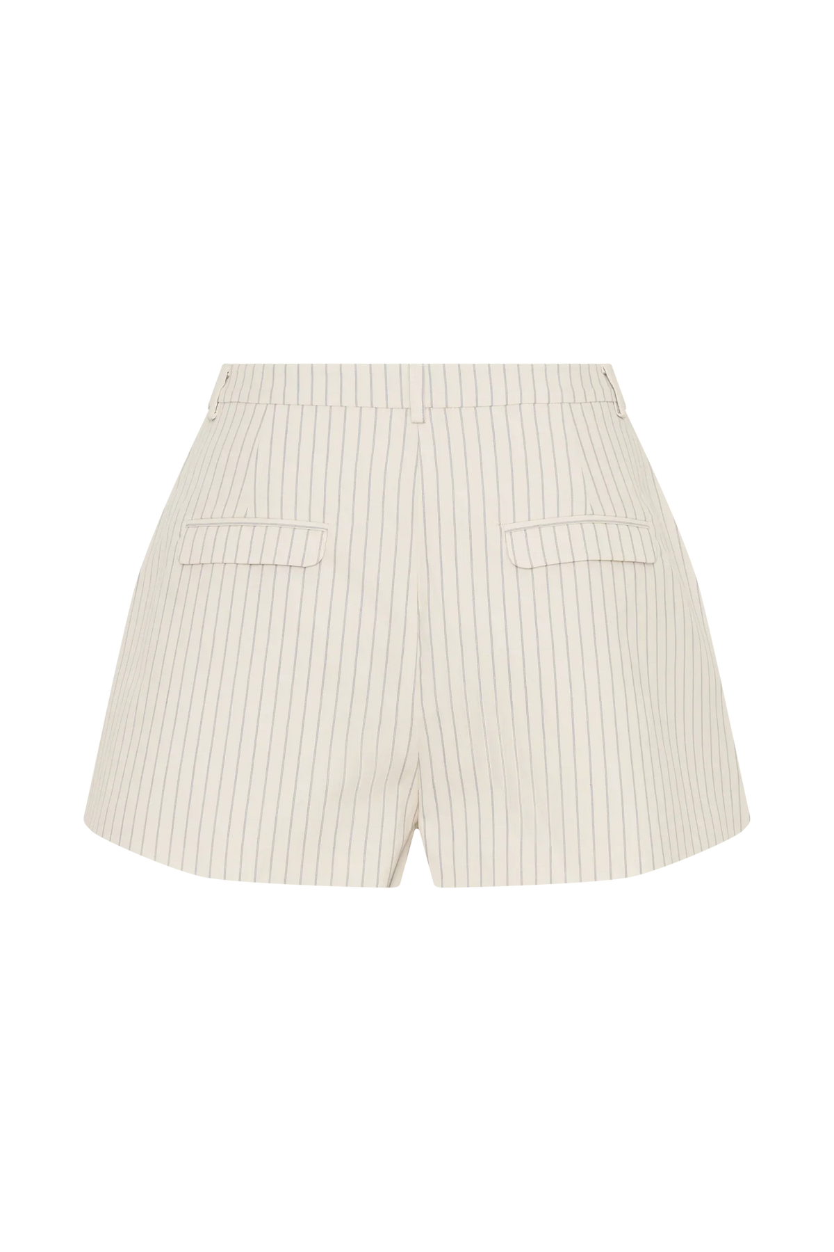 Alina Pintuck Cotton Shorts Stripe