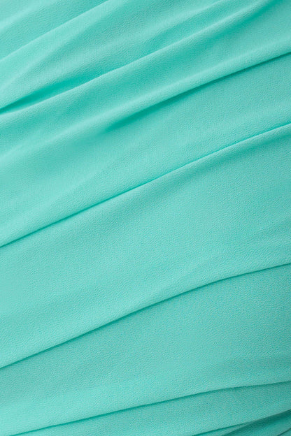 Aria Chiffon Cut Out Maxi Dress Lagoon