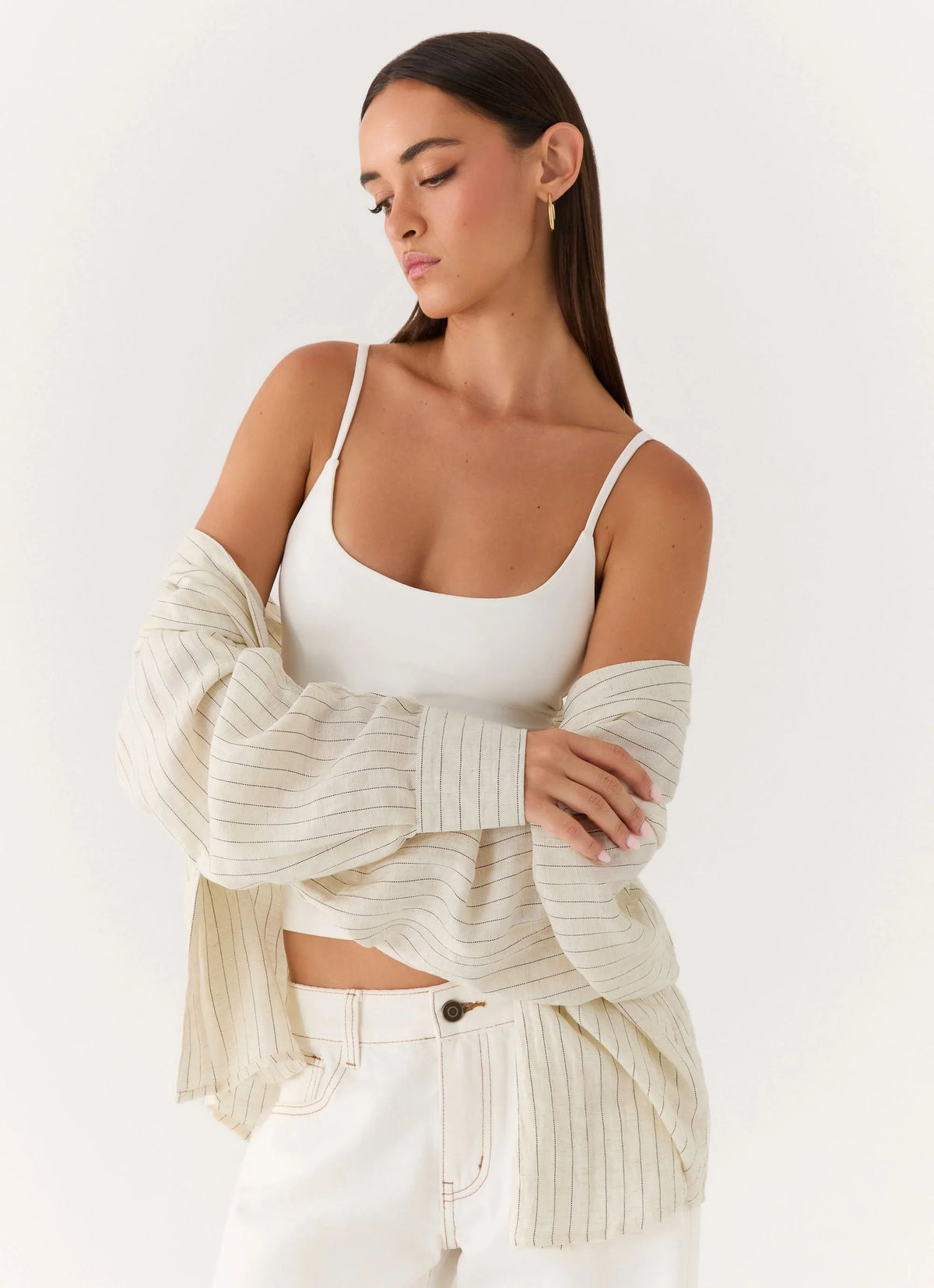 Alessio Shirt Desert Stripe