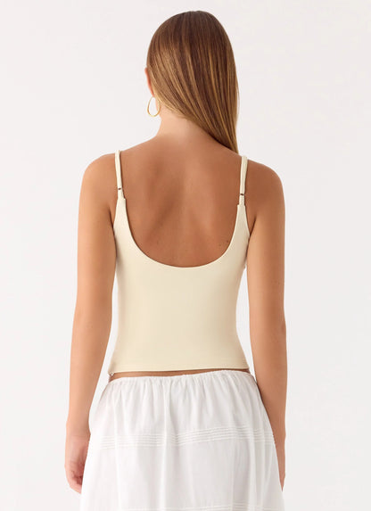 Blondie Tank Top Yellow