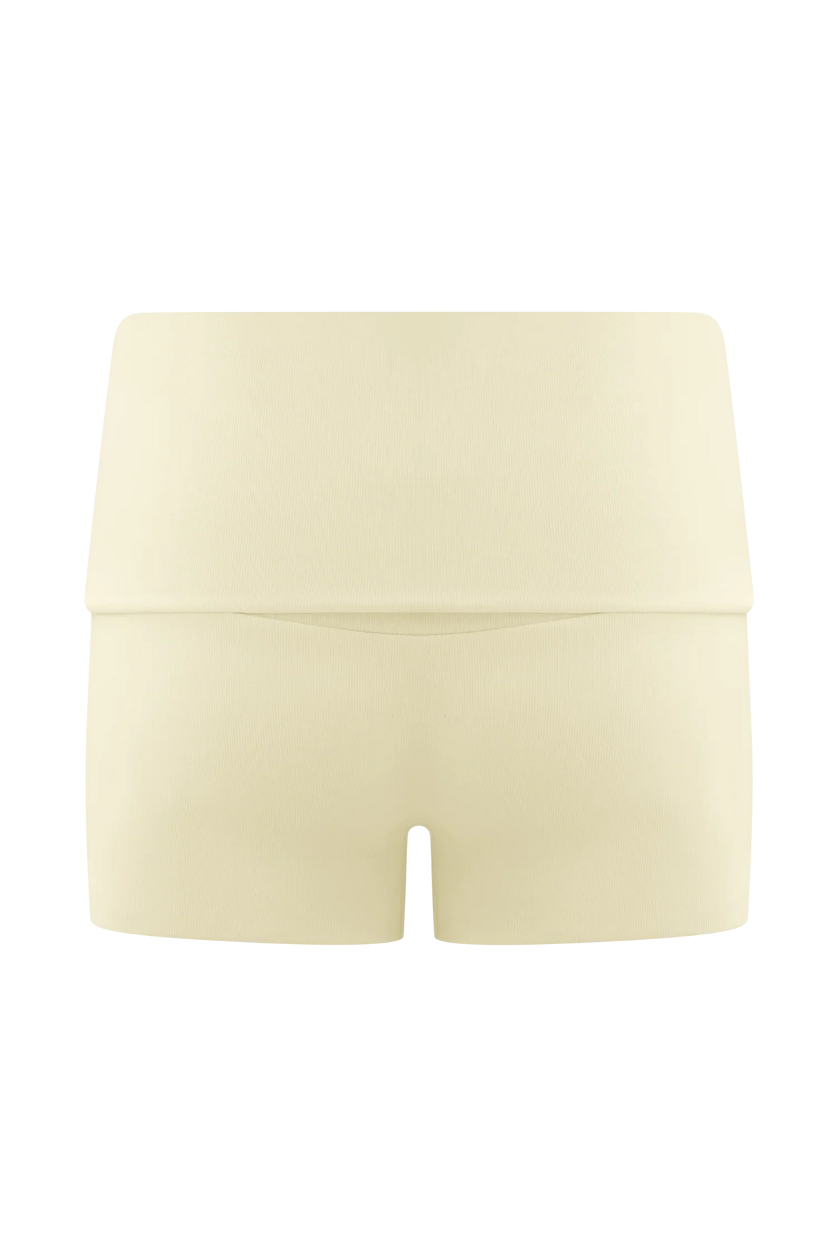 Birdie Fold Over Shorts Ivory