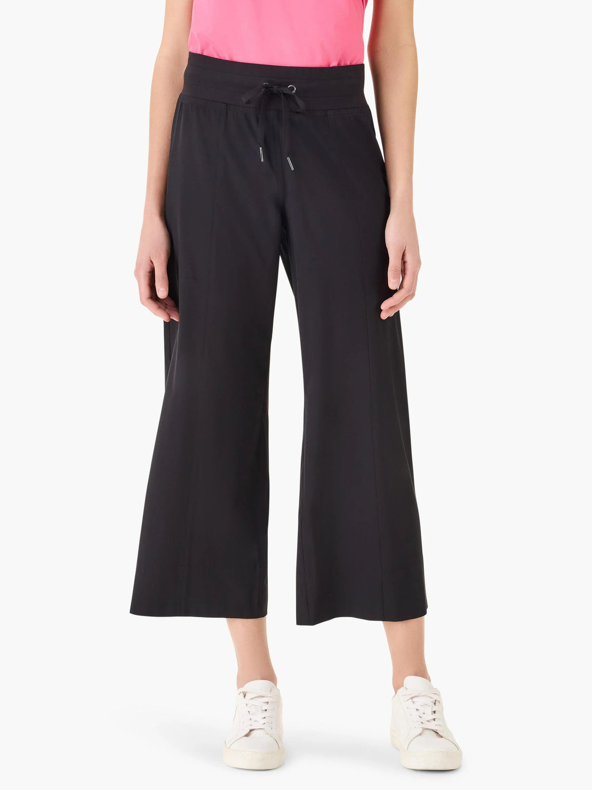 Tech Stretch Wide Leg Crop Pant