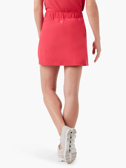 Tech Stretch Faux Wrap Skort