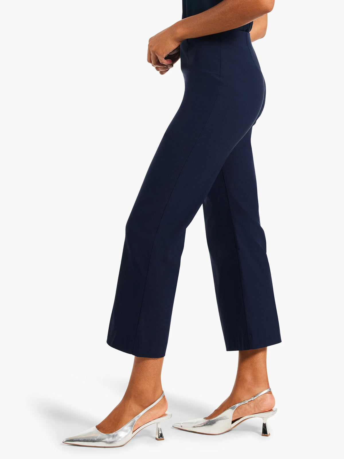 Polished Wonderstretch Wide-Leg Crop Pant