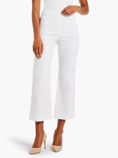 Polished Wonderstretch Wide-Leg Crop Pant