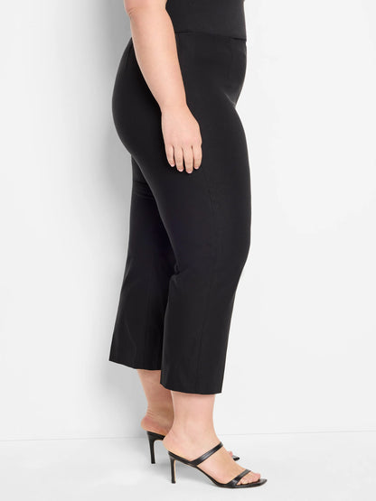 Polished Wonderstretch Wide-Leg Crop Pant