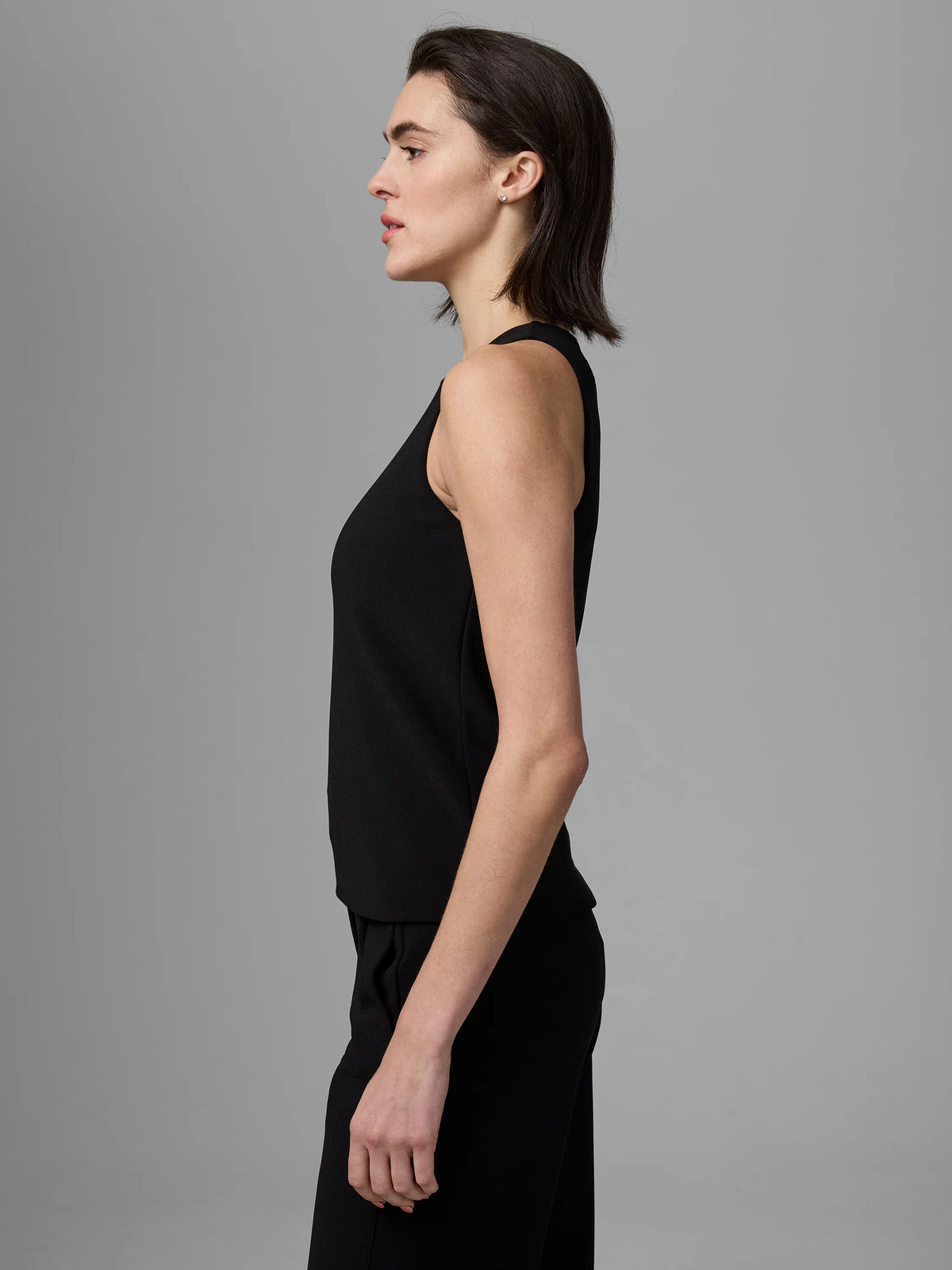 Gold Label Knit Scuba High Neck Tank