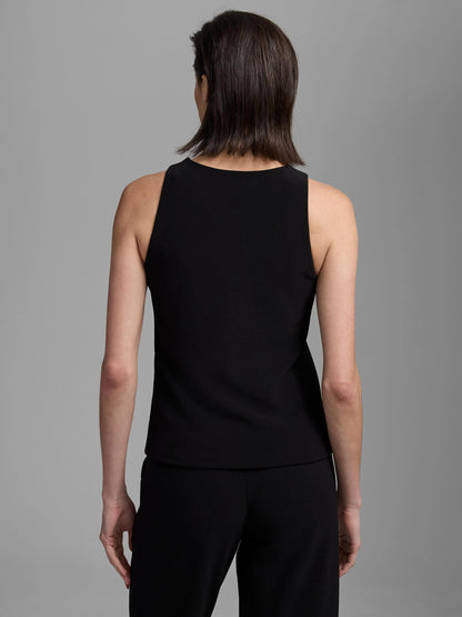 Gold Label Knit Scuba High Neck Tank