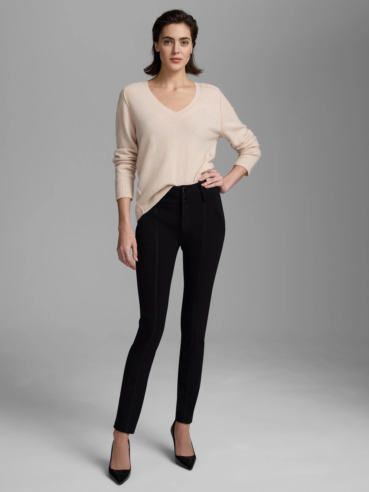 Gold Label 28" Knit Scuba Slim Pant