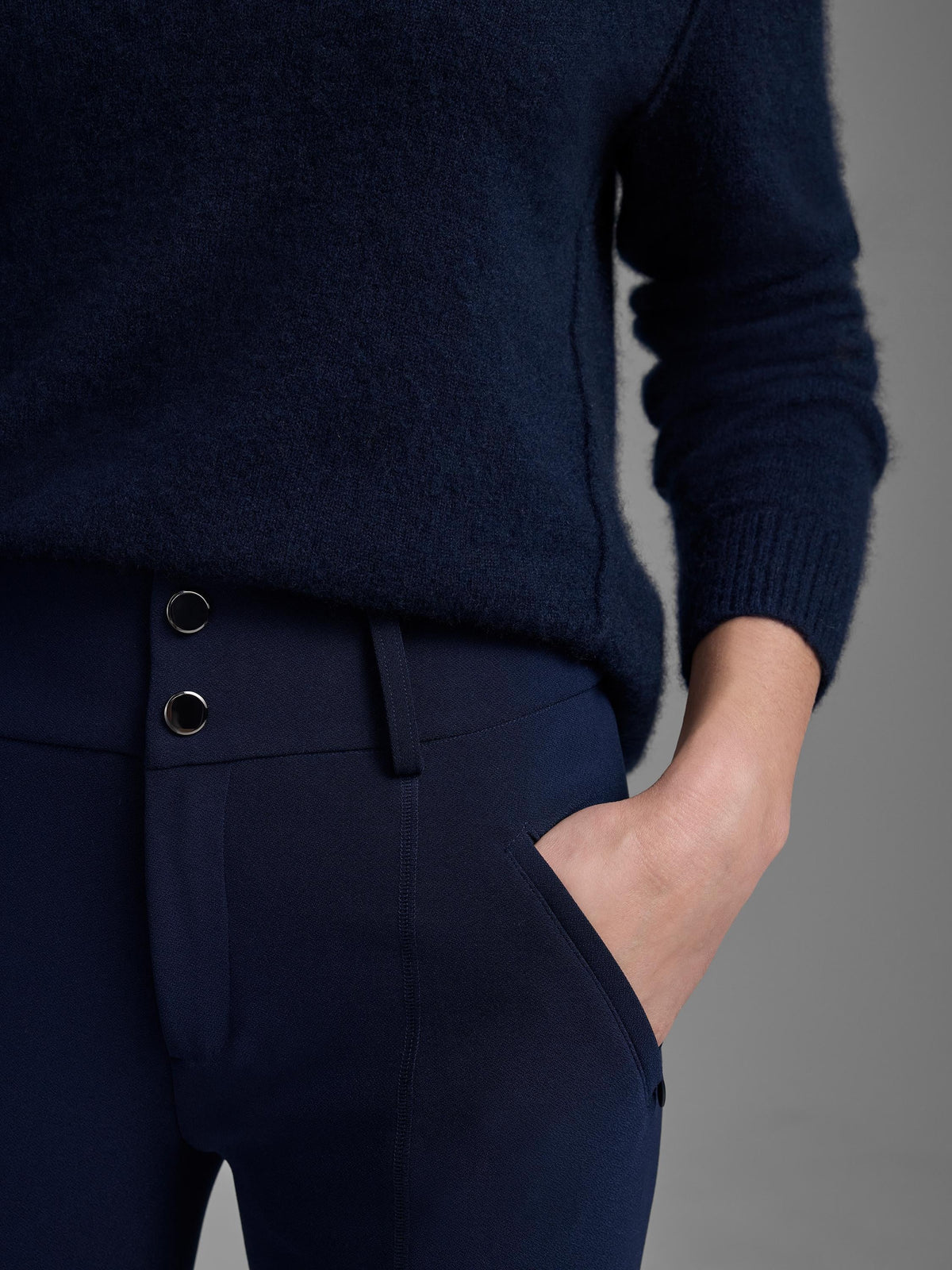Gold Label 28" Knit Scuba Slim Pant