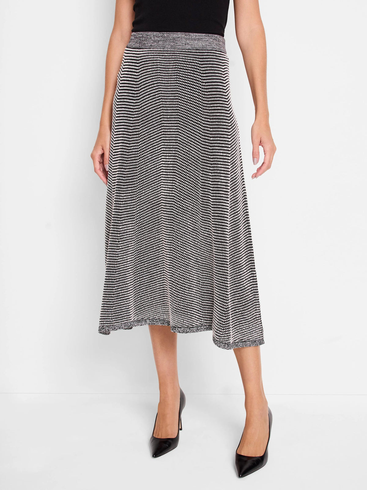 Pixel Knit Skirt