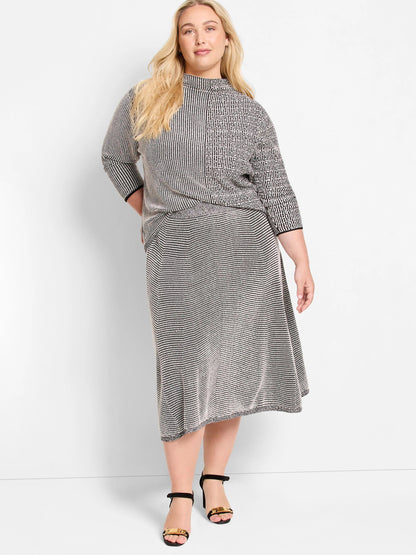 Pixel Knit Skirt