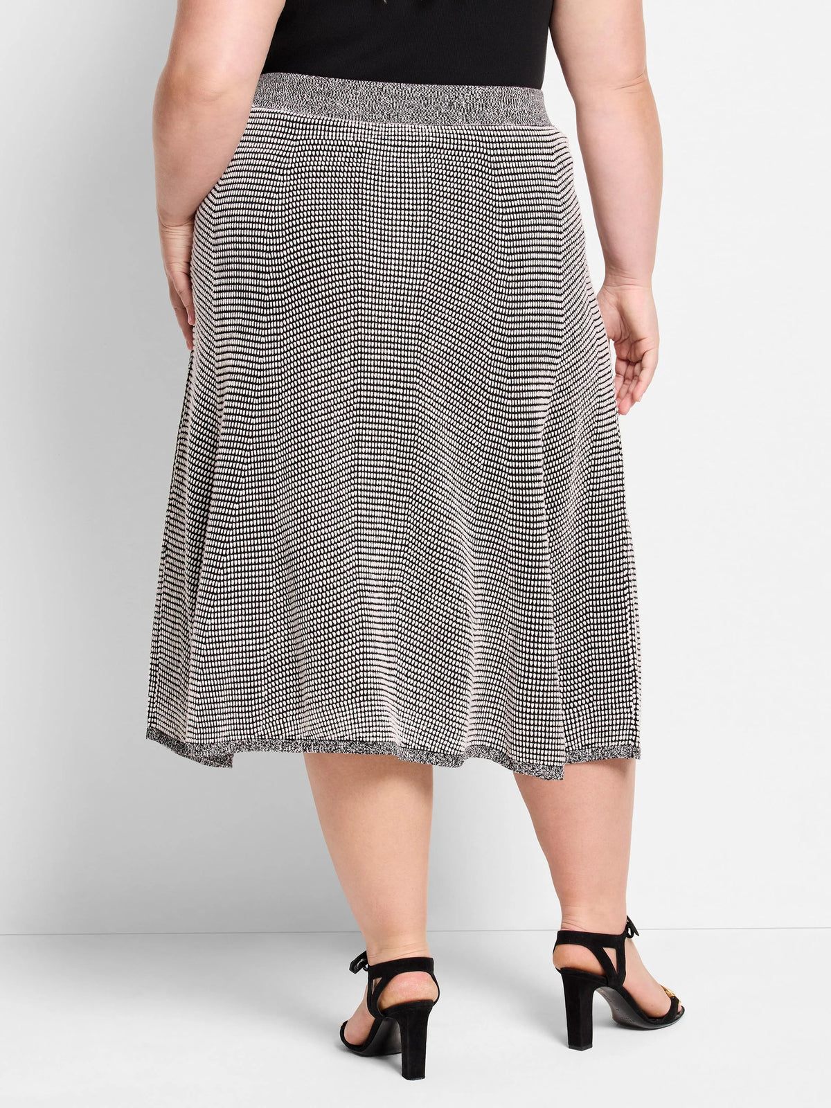 Pixel Knit Skirt