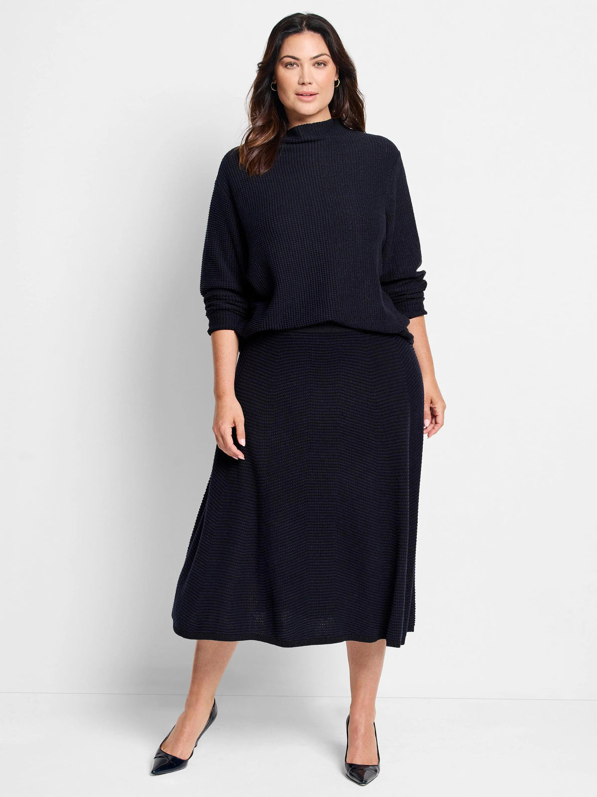 Pixel Knit Skirt